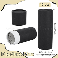 Cardboard Paper Essential Oil Bottle Storage Boxes with Cap&nbsp;CON-WH0107-52A