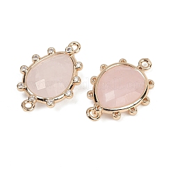 Natural Mixed Stone Faceted Connector Charms&nbsp;G-K347-07G