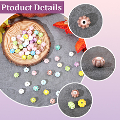 80Pcs Handmade Porcelain Ceramic Beads&nbsp;PORC-PA0001-17