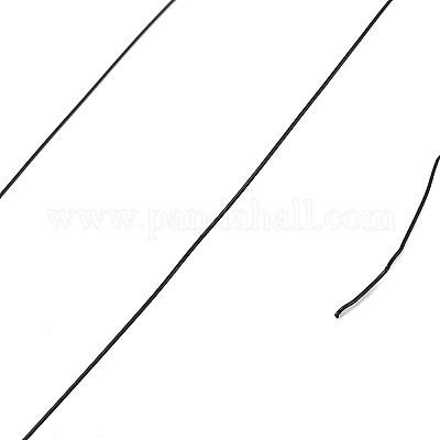 焼き絵の具 鉄線  ラウンド  ブラック  0.3mm  約328.08フィート（100m）/ロール&nbsp;MW-NH0001-02C-1