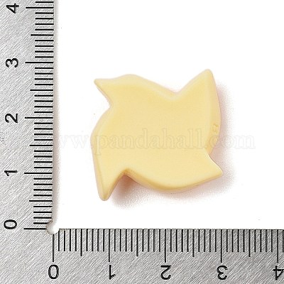 オペーク樹脂カボション  模造パン  パン  22x23.5x8.5mm&nbsp;CRES-Q005-02B-1