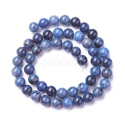 ユナカイト ラウンド 8mm 1連売り(約38cm) [G2D-002] ブラウン