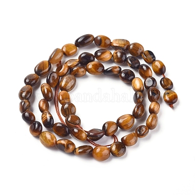 Natural Tiger Eye Beads Strands&nbsp;G-L478-45B-1