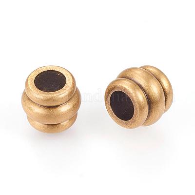 Brass Beads&nbsp;KK-K176-25AB-1