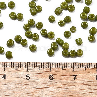 Baking Paint Glass Seed Beads&nbsp;SEED-S002-K9-1