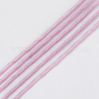ワックスコットンコード  パールピンク  1.5mm  約360ヤード/バンドル（330m /バンドル）&nbsp;YC-S007-1.5mm-134-1