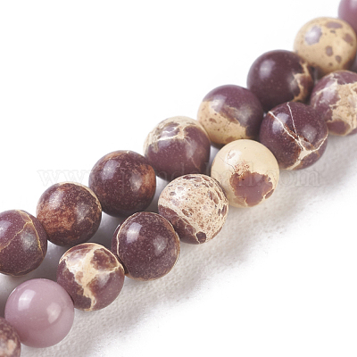 Natural Imperial Jasper Beads Strands&nbsp;G-I248-03G-1