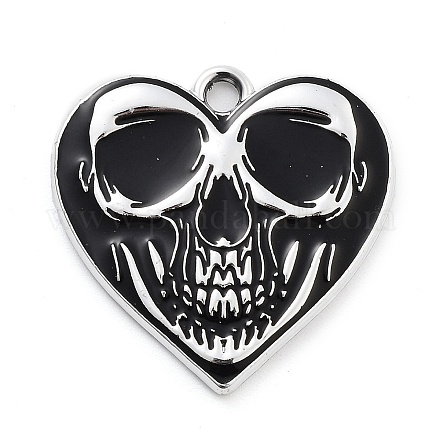 Halloween Alloy Enamel Pendants FIND-M019-01E-1