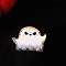 PVC Claw Hair Clips, Ghost, Colorful, 75x45x45mm