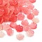 Shell Powder Beads, Flower, Pink, 8x2.5mm, Hole: 1.2mm