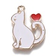 Alloy Enamel Pendants&nbsp;X-ENAM-O046-01B-1