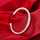 Trendy Brass Cuff Bangles&nbsp;BJEW-BB31070-5