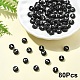 Opaque Acrylic Horizontal Hole Beads&nbsp;SACR-YW0001-70T-1