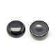 合成ブラックストーンカボション  半円/ドーム  10x4~5mm&nbsp;G-R416-10mm-46-1-2
