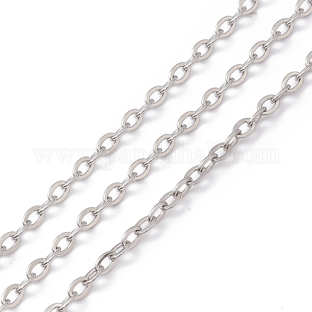 Ss Cable Chain Wholesale Tarnish Resistant 304 Stainless Steel Cable Chains ...