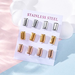 304 Stainless Steel Stud Earrings&nbsp;EJEW-C099-21M