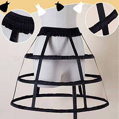 Polyester & Steel 3 Hoops Petticoat&nbsp;DIY-WH0899-819A
