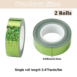 DIY Scrapbook Decorative Laser Paper Tapes&nbsp;DIY-WH20001-98E
