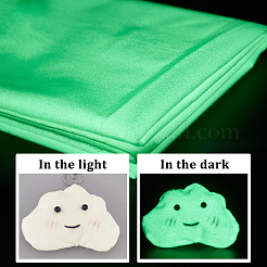 Luminous Polyester Super Soft Fabric&nbsp;DIY-WH0502-85B
