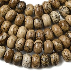 Natural Picture Jasper Beads Strands&nbsp;G-A280-A03-02