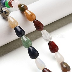 Natural & Synthetic Mixed Gemstone Beads Strands&nbsp;G-B106-A30-02