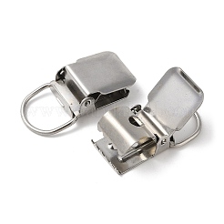 変色しない304ステンレススチール留め具  ステンレス鋼色  59.5x29.5x16mm  穴：18x24mm&nbsp;STAS-S127-01P
