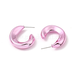 Donut Acrylic Stud Earrings&nbsp;EJEW-P251-19