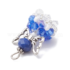 Glass Pendants&nbsp;PALLOY-MZ00665-08