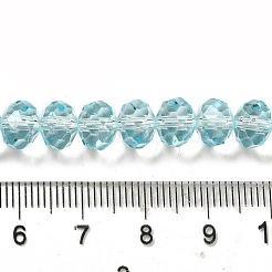 Transparent Baking Paint Glass Beads Strands&nbsp;DGLA-A034-T8mm-D12