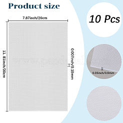 PVC Plastic Sheets with Hole&nbsp;AJEW-WH20006-262B-02
