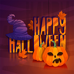 ハロウィーンのテーマ パンプキン/クロス/魔女のバッジ リール  ポリエステル & abs 樹脂格納式バッジ ホルダー  ミックスカラー  130~150mm  10スタイル  1個/スタイル  10個/セット&nbsp;AJEW-PH01532