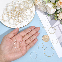 240Pcs 8 Styles 316 Surgical Stainless Steel Wine Glass Charms Rings&nbsp;STAS-BBC0009-38