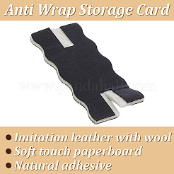 PU Imitation Leather Necklace Display Cards&nbsp;CDIS-WH0021-042A