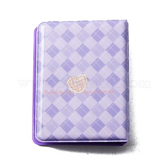 3 Inch PVC Mini Photo Album with Heart Window&nbsp;AJEW-WH0324-86A