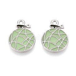 Fruit Alloy Enamel Charms&nbsp;PALLOY-S058-01P-08
