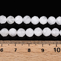 Natural Rainbow Moonstone Beads Strands&nbsp;G-S345-6mm-36