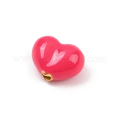 Brass Enamel Beads&nbsp;KK-G541-01C
