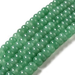 Natural White Jade Beads Strands&nbsp;G-E507-01G