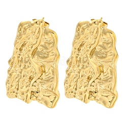 Ion Plating(IP) 304 Stainless Steel Ear Studs&nbsp;EJEW-P270-05B-G