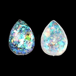 Resin Imitation Opal Cabochons&nbsp;RESI-H148-07
