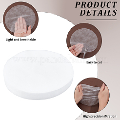200Pcs Sponge Nail Dust Collector Filter Paper&nbsp;AJEW-GF0015-47A