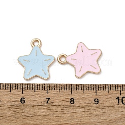 Alloy Enamel Pendants&nbsp;STAS-I354-03KCG-02