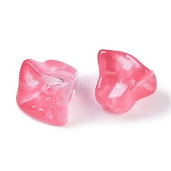 Transparent Spray Paint Glass Beads&nbsp;GLAA-H035-03F