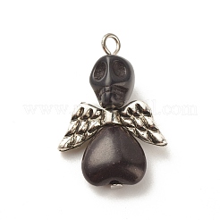 Halloween Dyed Synthetic Turquoise Pendants&nbsp;PALLOY-JF01598