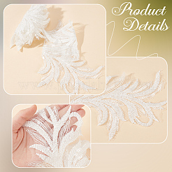 1 Yard Polyester Computerized Embroidery Cloth Ornament Accessories&nbsp;DIY-GF0013-65A