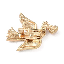 Bird & Love Heart Alloy Enamel Brooches&nbsp;JEWB-K017-04KCG