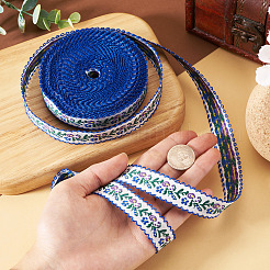 10Yards Polyester Flower Ribbon&nbsp;OCOR-TA0003-63A