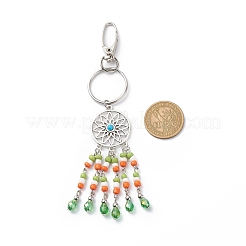 Woven Net/Web Pendant Keychain&nbsp;KEYC-JKC00407