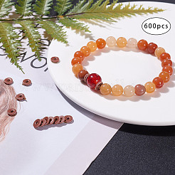 Cowhide Leather Spacer Beads&nbsp;FIND-WH0043-22