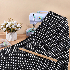 1M Polka Dot Pattern Cotton Fabric&nbsp;DIY-WR0005-59A